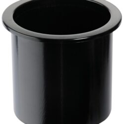 Porta bicchieri ad incasso ABS nero